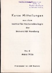 Bckmann,Adolf (Hsg.)  Kurze Mitteilungen aus dem Institut fr Fischereibiologie der 