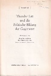 Reble,Albert  Theodor Litts Stellung in der Entwicklung der sozialen und der 