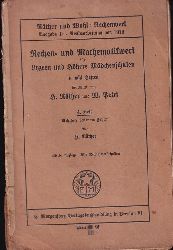 Rther,H. und W. Petri  Rechen- und Mathematikwerk fr Lyzeen und Hhere Mdchenschulen 