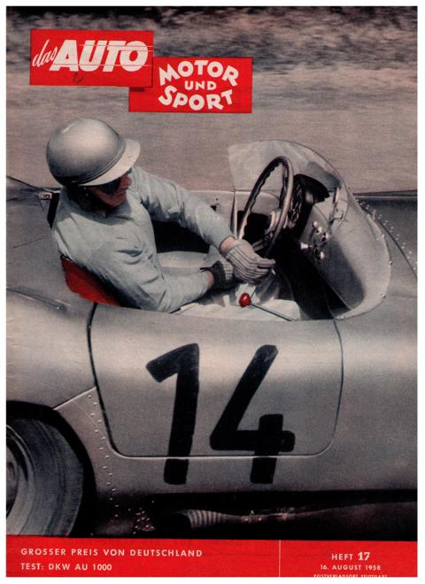 Hrsg. Pietsch , Paul und Dietrich - Troelch , Ernst   Das Auto - Motor und Sport  -  Heft  17 von 1958    