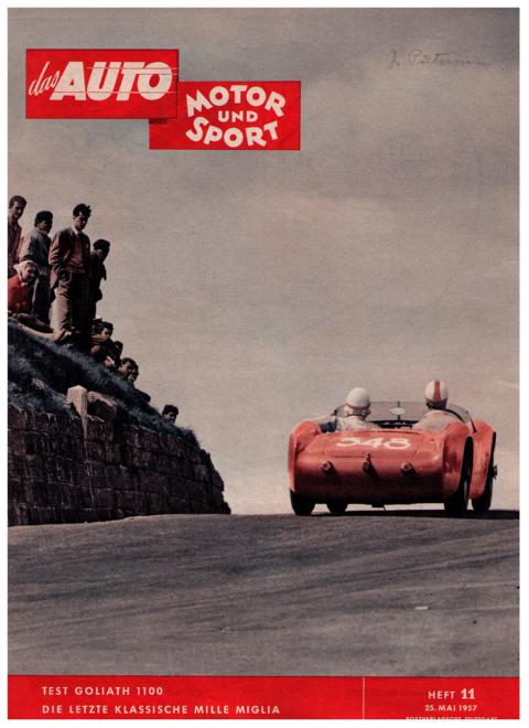 Hrsg. Pietsch , Paul und Dietrich - Troelch , Ernst   Das Auto - Motor und Sport  -  Heft 11 von 1957    