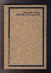 Keller , Alexander    Inspektor Gilling  mit stark beschdigten Originalumschlag    