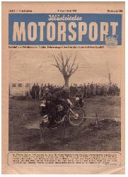Hrsg. Deutscher Motorsport - Verband der DDR     Illustrierter Motorsport  - 2. April  - Heft 1955 , Nr. 8,  