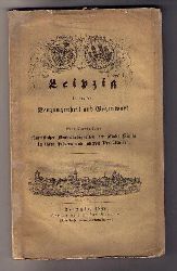anonym   Leipzig in seiner Vergangenheit und Gegenwart  