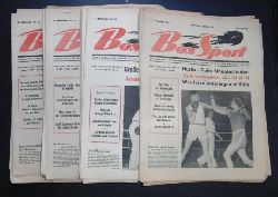 Hrsg. Deutscher Amateur  Box - Verband  und Bund Deutscher Berufsboxer    Der  Boxsport  32. Jahrgang 1951- bis auf   Heft 1  vollstndig  , Beschreibung  bitte GENAU lesen !   