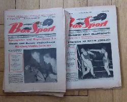 Hrsg. Deutscher Amateur  Box - Verband  und Bund Deutscher Berufsboxer    Der  Boxsport  1952 - 17 Hefte = Einzelverkauf mglich , siehe Beschreibung  !   