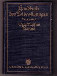 Matthias , Eugen   Handbuch der Leibesbungen :  Tennis  
