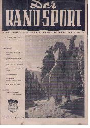 Hrsg.  Sektion Kanu der DDR    Der Kanusport  1955 Einzelheftverkauf mglich - siehe Beschreibung!   
