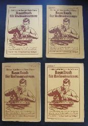 Gnther, Hans  und Vatter, Hans   Gnther, Hans  und Vatter, Hans  " Bastelbuch fr Radioamateure  -   4  Broschuren " 