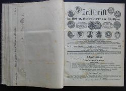 Hrsg. Martin , E. A.   Zeitschrit fr Drechsler, Elfenbeingraveure und Holzbildhauer und verwandte Fcher - vollstndiger Jahrgang 1899  