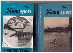 Hrsg.  Deutscher Kanu - Sport - Verband    Der Kanusport  - Mitteilungsblatt des Deutschen Kanu - Sport - Verbandes im Deutschen Turn - und Sportbundes 1965  - 12. Jahrgang vollstndig !!  + 1 Zugabe  
