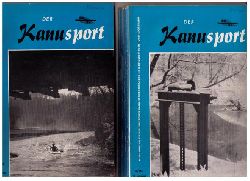Hrsg.  Deutscher Kanu - Sport - Verband    Der Kanusport  - Mitteilungsblatt des Deutschen Kanu - Sport - Verbandes im Deutschen Turn - und Sportbundes 1963  - 10. Jahrgang vollstndig !!  MIT dem dazugehrigen Sonderheft  
