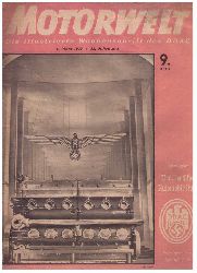 Hrsg. Der Deutsche Automobil - Club (DDAC)    Motorwelt   -  Heft  9 vom 1. Mrz  1935   