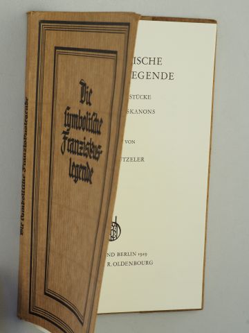   Die symbolische Franziskuslegende. Die schönsten Stücke des Franziskuskanons. Übers. v. Heinrich Lützeler. 