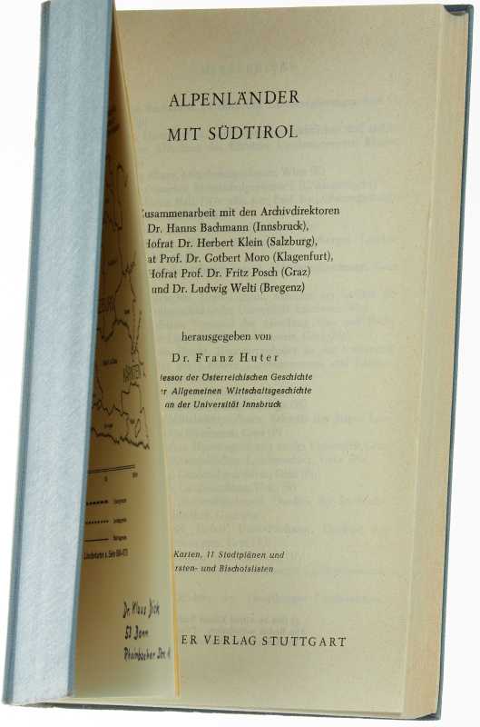   Handbuch der historischen Stätten. Österreich; Bd. 2: Alpenländer. Mit Südtirol. 