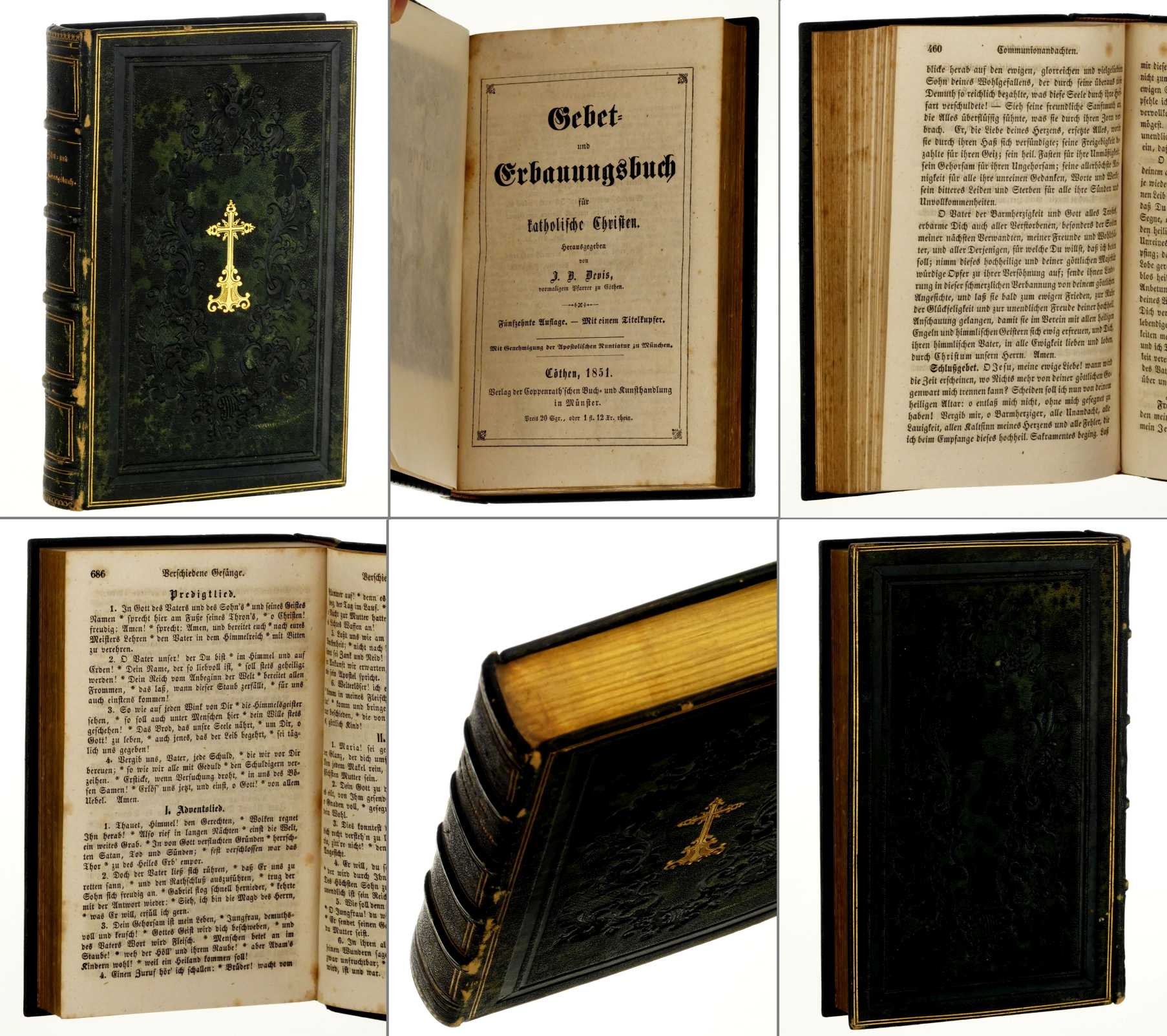 Devis, Johann Baptist:  Gebet- und Erbauungsbuch für katholische Christen. 