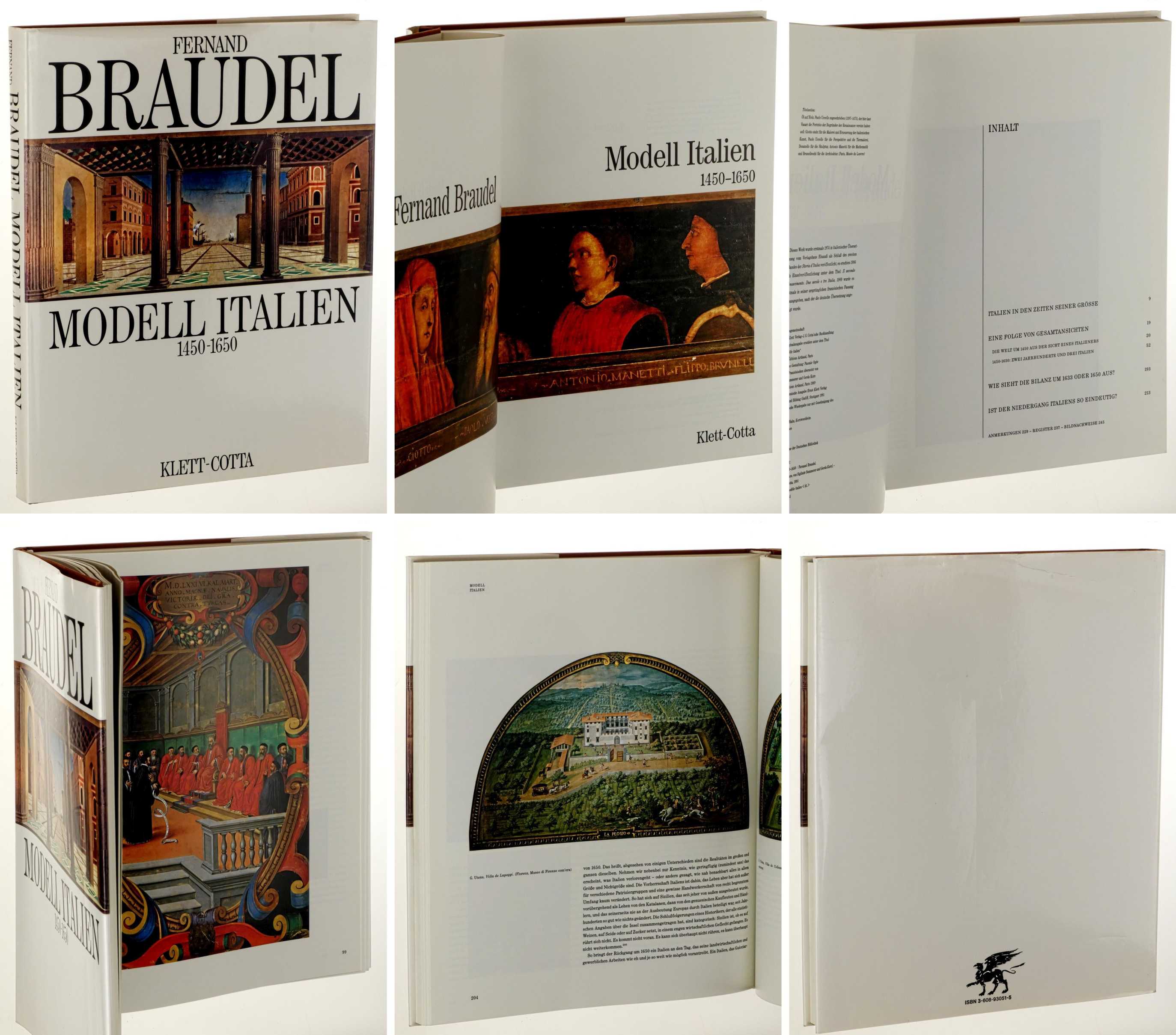 Braudel, Fernand:  Modell Italien. 1450 - 1650. 