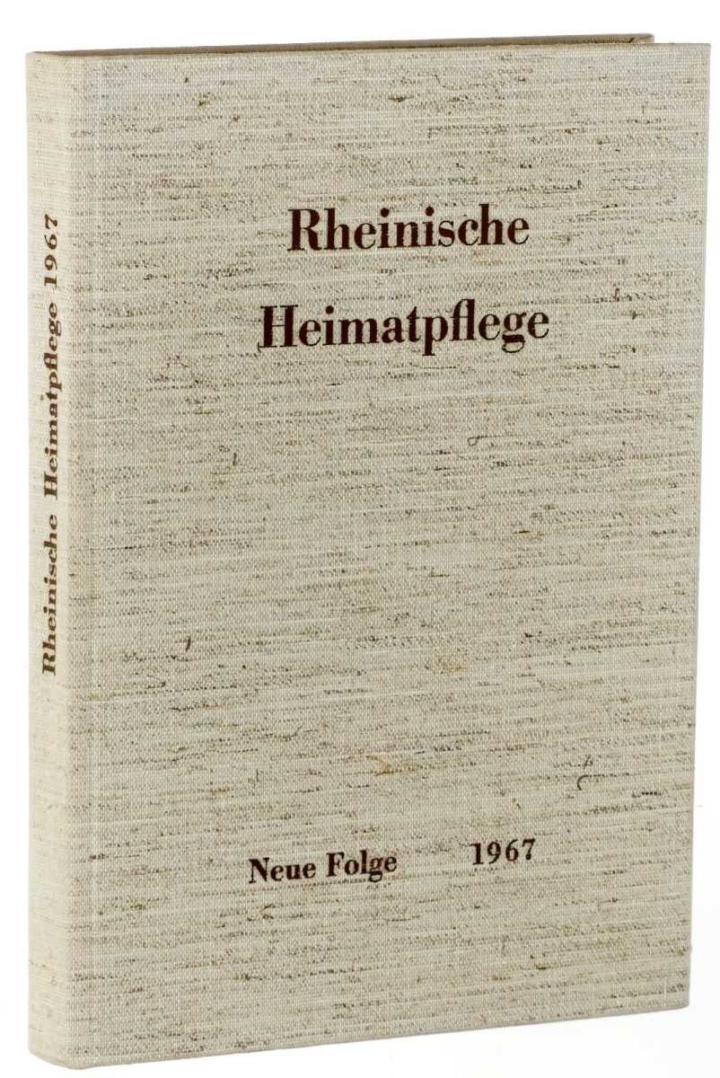   Rheinische Heimatpflege. Neue Folge. Jahrgang 4, 1967. 