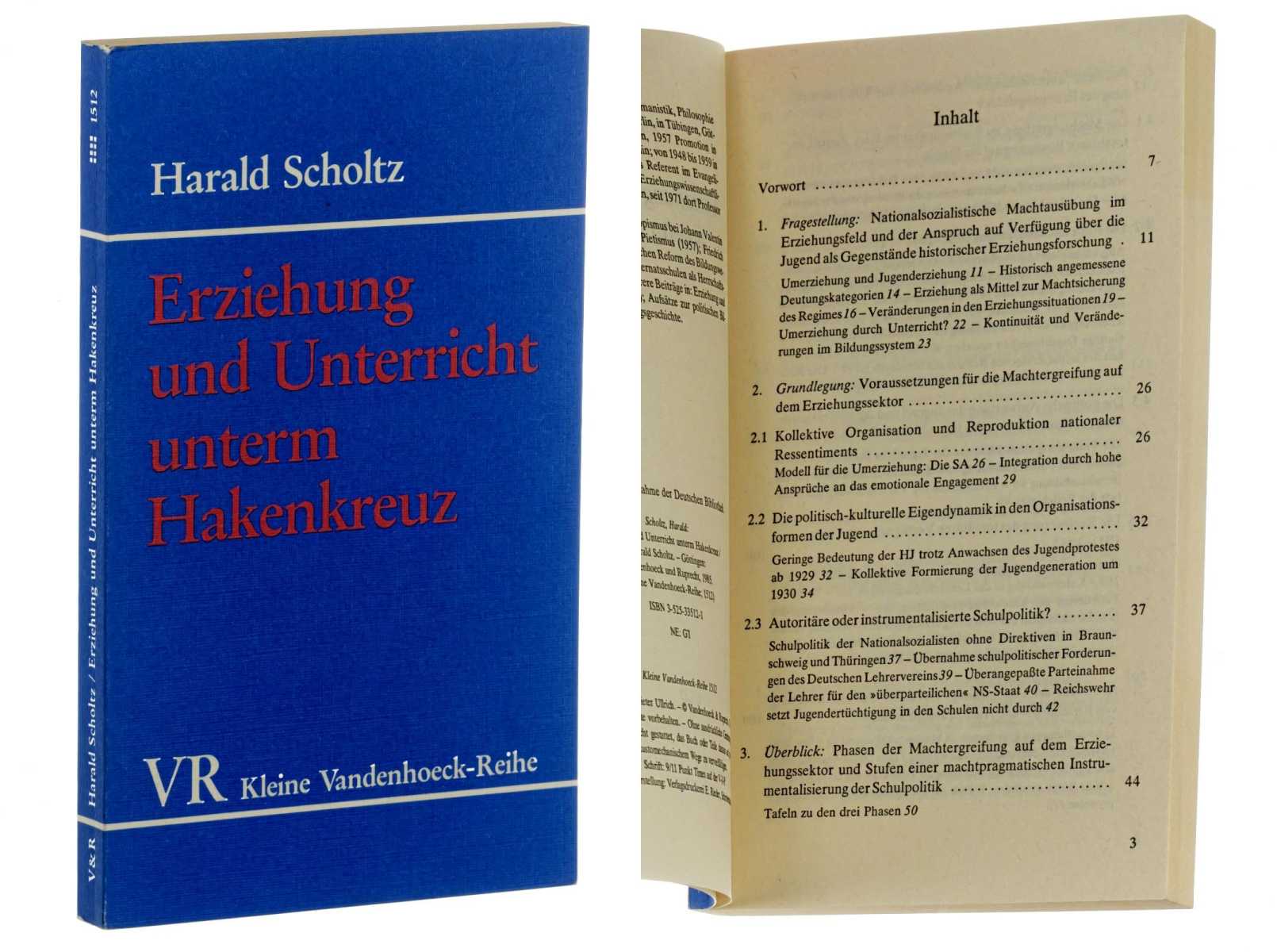 Scholtz, Harald:  Erziehung und Unterricht unterm Hakenkreuz. 