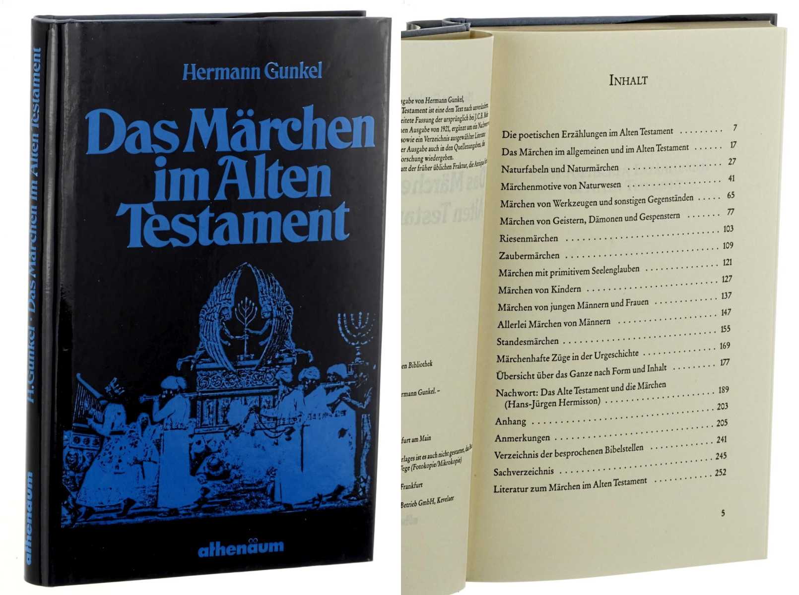 Gunkel, Hermann:  Das  Märchen im Alten Testament. 