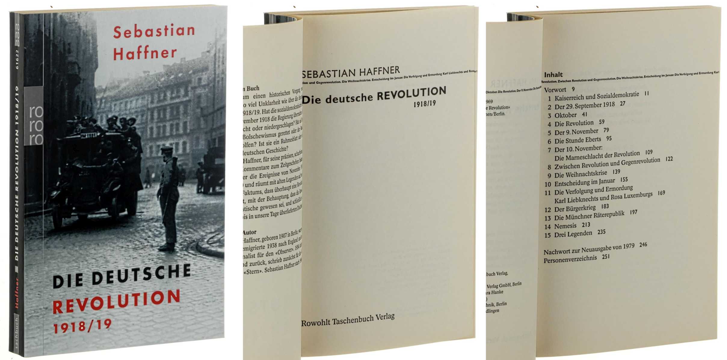 Haffner, Sebastian:  Die deutsche Revolution. 1918/19. 