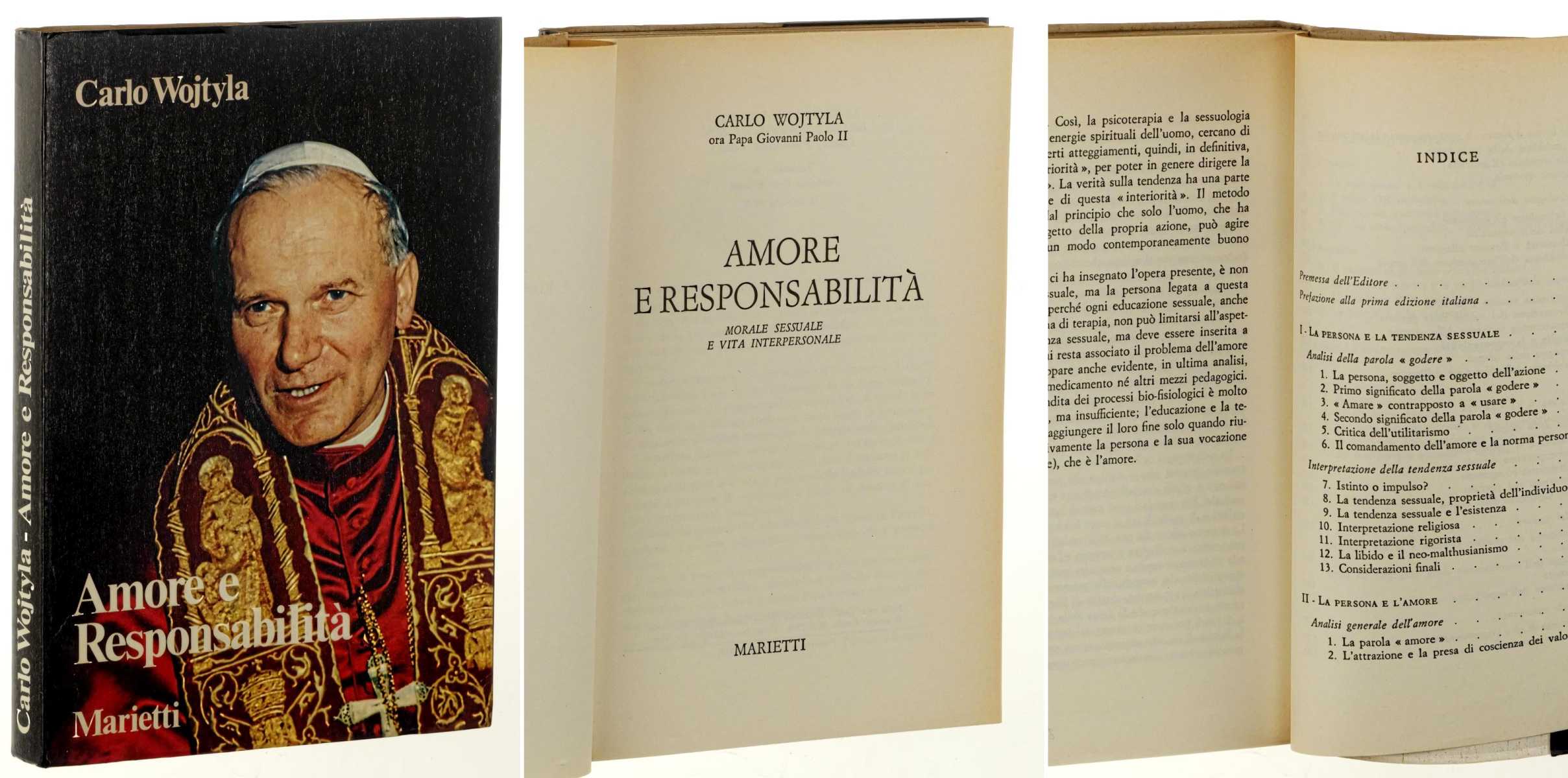 Wojtyla, Carlo/ Grionvanni Paulo II:  Amore e responsabilità. Morale sessuale e vita interpersonale. 