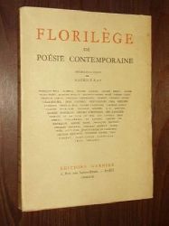   Florilge de posie contemporaine. Introd. de Maurice Rat. 
