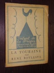 Boylesve, Ren:  La Touraine. Frontispice de Jean Oberl. 