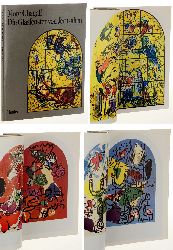Chagall, Marc:  Die Glasfenster von Jerusalem. [Einfhrung von Jean Leymarie. Mit 48 Farbtaf. u. 24 einfarb. Vorzeichnungen]. 