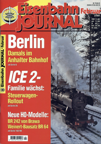   Eisenbahn Journal Heft 2/1997 (Februar 1997). 