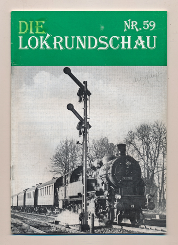   Lok Rundschau. Magazin für Eisenbahnfreunde Heft Nr. 59: Juni 1978. 