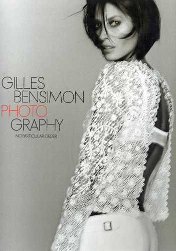 BENSIMON, Gilles  Photography. No particular order. 