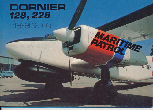 (DORNIER)  Dornier 128, 228 Presentation Maritime Patrol Version. 