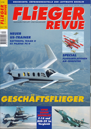   Flieger Revue. Magazin für Luft- und Raumfahrt. hier: Heft 12/98 (46. Jahrgang). 