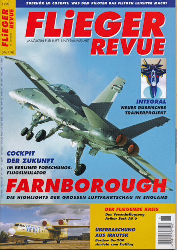   Flieger Revue. Magazin für Luft- und Raumfahrt. hier: Heft 11/98 (46. Jahrgang). 