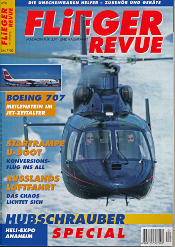   Flieger Revue. Magazin für Luft- und Raumfahrt. hier: Heft 4/98 (46. Jahrgang). 