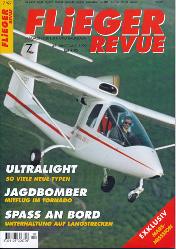   Flieger Revue. Magazin für Luft- und Raumfahrt. hier: Heft 7/97 (45. Jahrgang). 