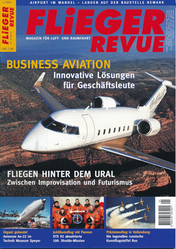   Flieger Revue. Magazin für Luft- und Raumfahrt. hier: Heft 1/2001 (49. Jahrgang). 