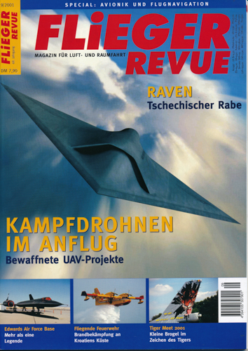   Flieger Revue. Magazin für Luft- und Raumfahrt. hier: Heft 9/2001 (49. Jahrgang). 