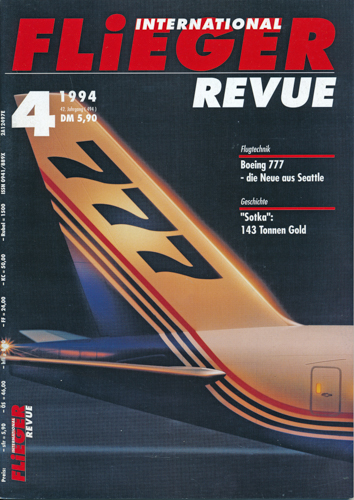  Flieger Revue international. hier: Heft 4/1994 (42. Jahrgang). 