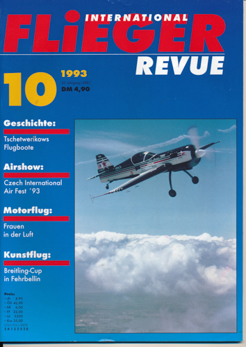   Flieger Revue international. hier: Heft 10/1993 (42. Jahrgang). 