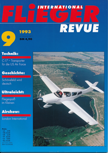  Flieger Revue international. hier: Heft 9/1993 (42. Jahrgang). 