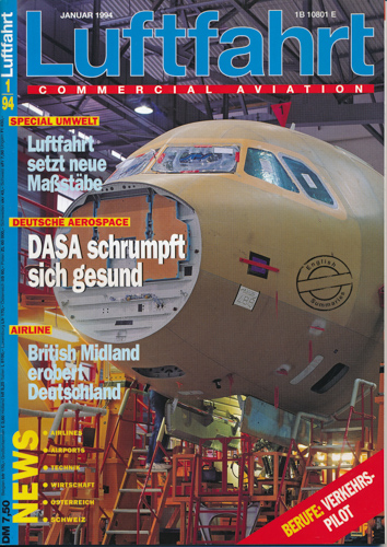   Luftfahrt Commercial Aviation. hier: Heft 1/1994. 