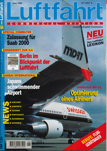   Luftfahrt Commercial Aviation. hier: Heft 6/1994. 