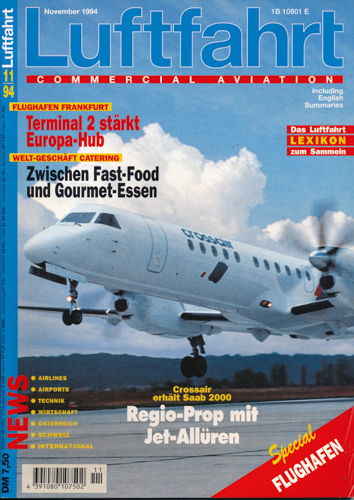   Luftfahrt Commercial Aviation. hier: Heft 11/1994. 