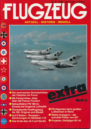   Flugzeug. Aktuell   Historie   Modell. hier: Heft 2/1989 EXTRA. 