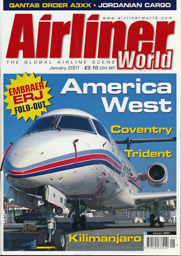   Airliner World The Global Airline Scene. here: Magazine January 2001. 