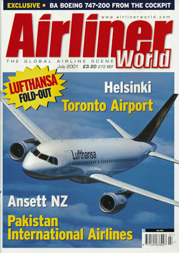   Airliner World The Global Airline Scene. here: Magazine July 2001. 