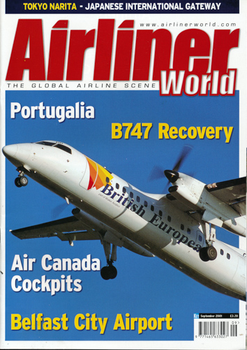   Airliner World The Global Airline Scene. here: Magazine September 2001. 