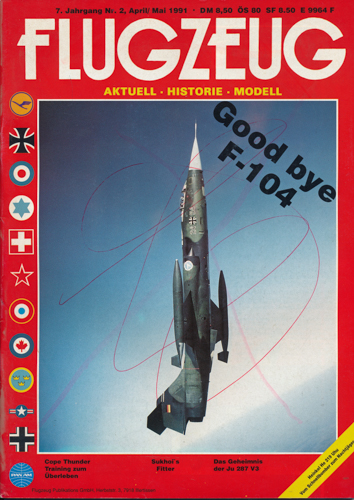   Flugzeug. Aktuell   Historie   Modell. hier: Heft 2/1991 (7. Jahrgang). 